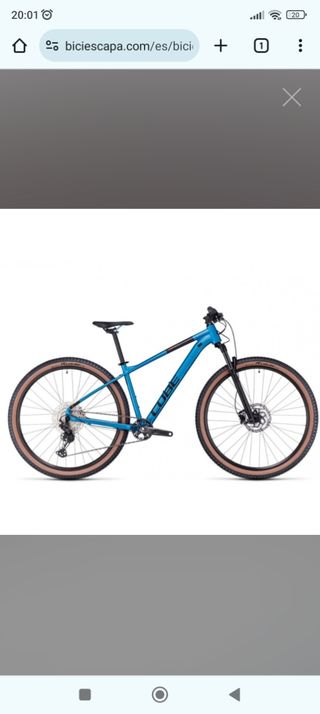 Bicicleta cube attention slx 2024