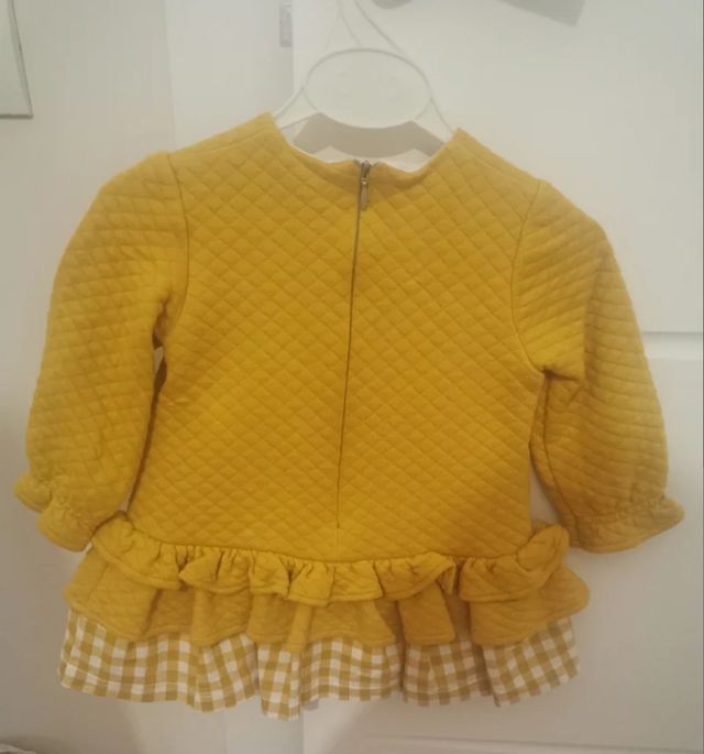 Vestido niña  t/ 36 meses  Basmati