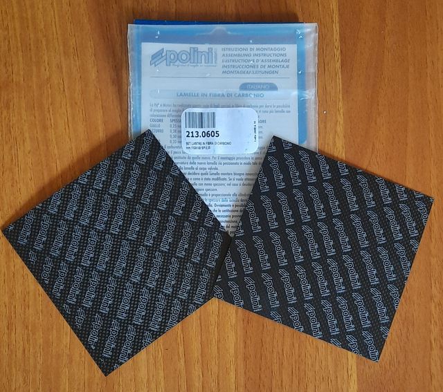 LÁMINAS DE CARBONO POLINI DE 0.33