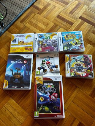 Juegos de wii y nintendo