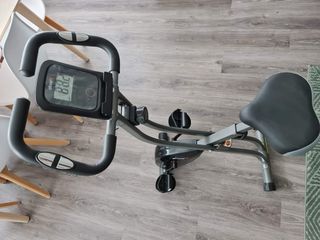 Bicicleta estática plegable