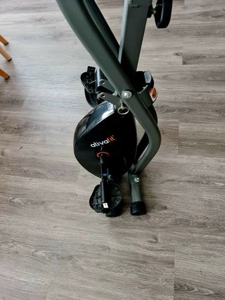 Bicicleta estática plegable