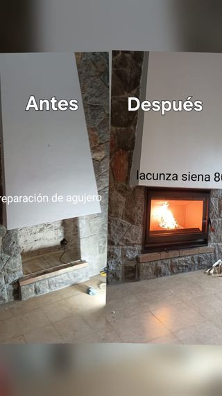 Chimenea de leña