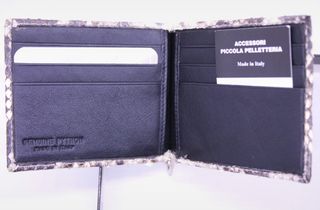 Portafogli PELLE porta soldi c/credito
