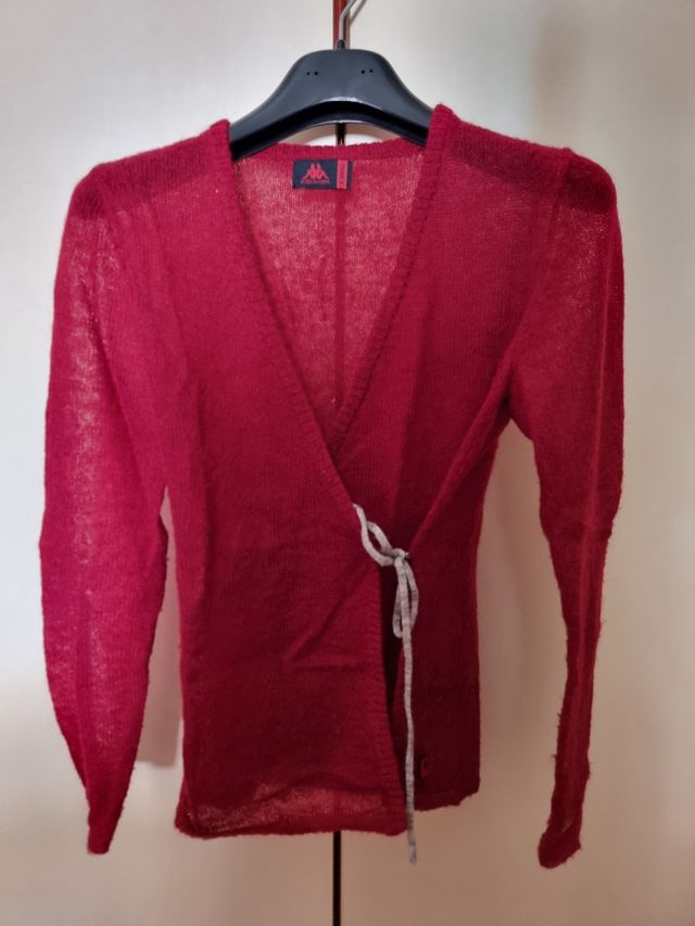 Maglia Robe Di Kappa donna chiusura a portafoglio