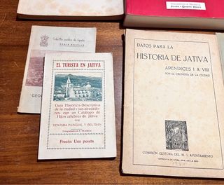Libros varios Jativa (Valencia)