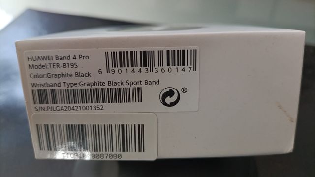 Huawei band 4 pro