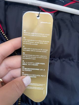 Chaqueta plumas Tommy Hilfiger