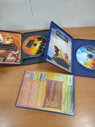 Trilogía El rey leon DVD