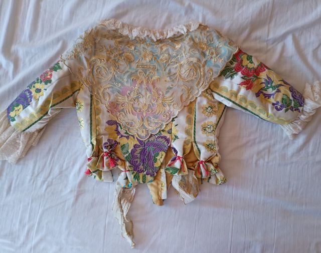 Traje blanco de fallera