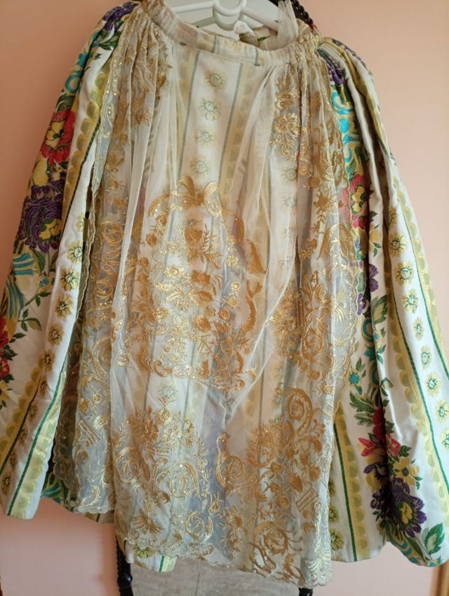 Traje blanco de fallera