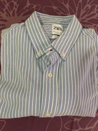 Varias camisas manga larga talla L