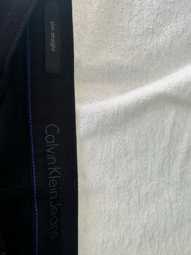 Tejanos negros Calvin Klein Jeans