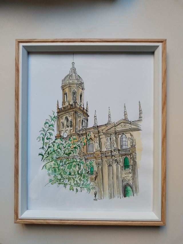 Ilustración catedral Jaén 