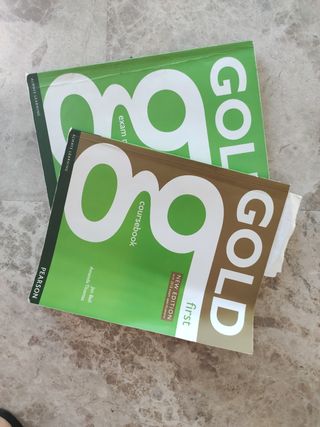 Libros inglés Gold First Pearson
