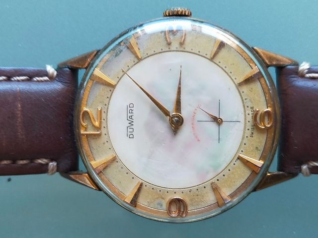 Reloj vintage duward años 50/60