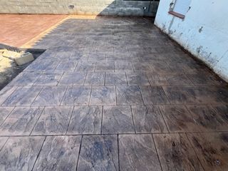 Hormigon cemento impreso