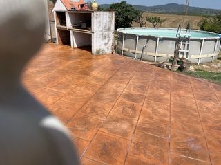 Hormigon cemento impreso