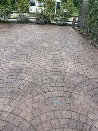 Hormigon cemento impreso