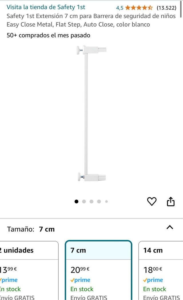 Extensor barrera safetyfirst niño