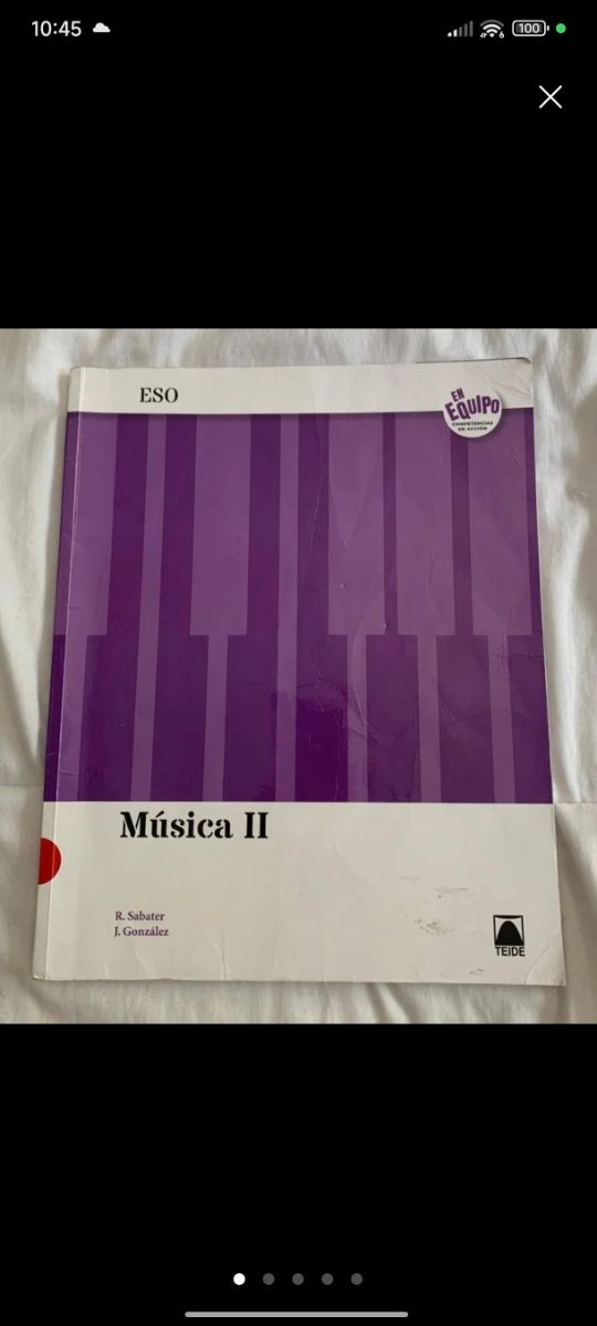 Libro texto Música II