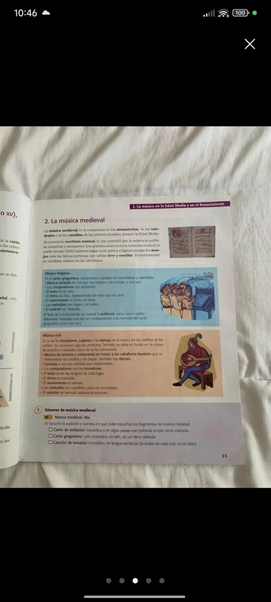 Libro texto Música II