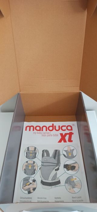 Mochila Portabebés Manduca XT Cotton