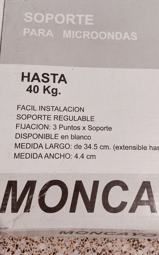 Soporte para microondas