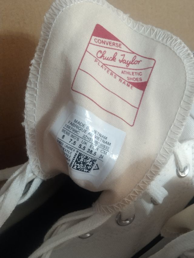 Zapatillas converse talla 38,5 nuevas