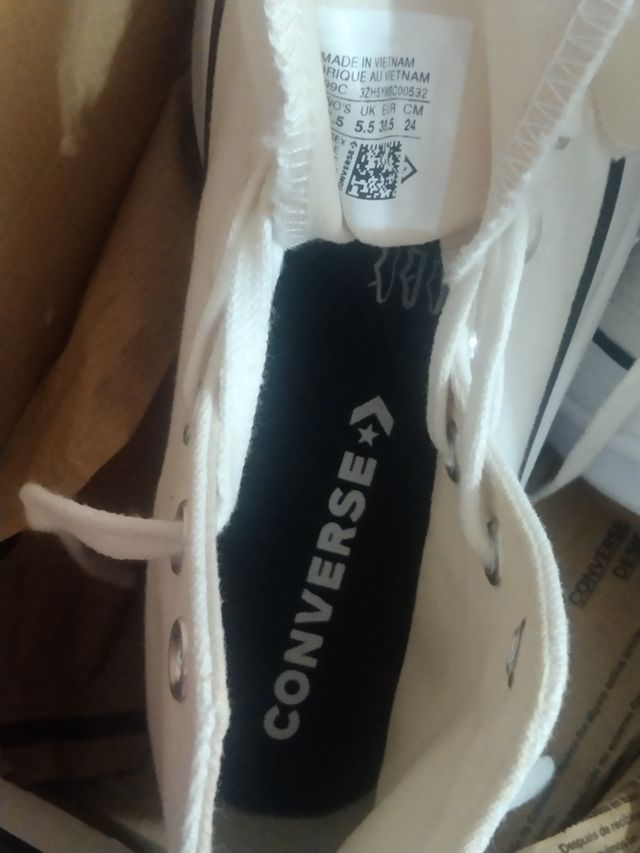 Zapatillas converse talla 38,5 nuevas