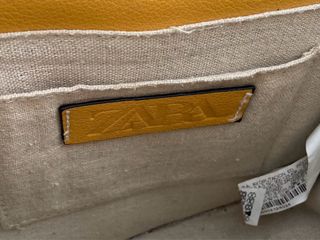 Borsa gialla Zara