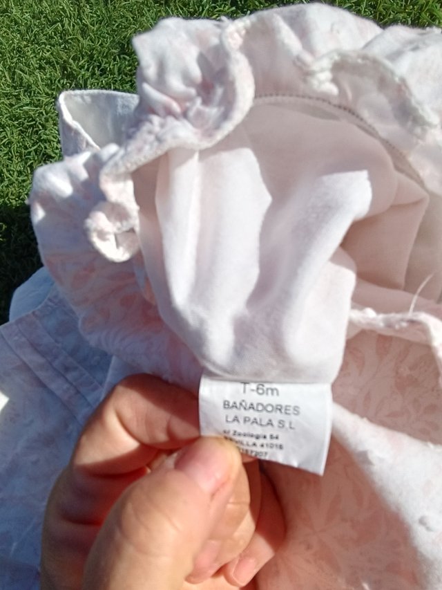 Ranita bebé niña Talla 6 meses