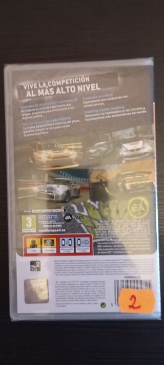 Need for speed Prostreet PSP