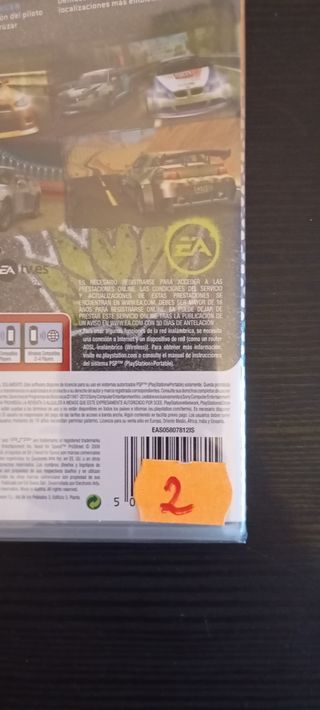 Need for speed Prostreet PSP