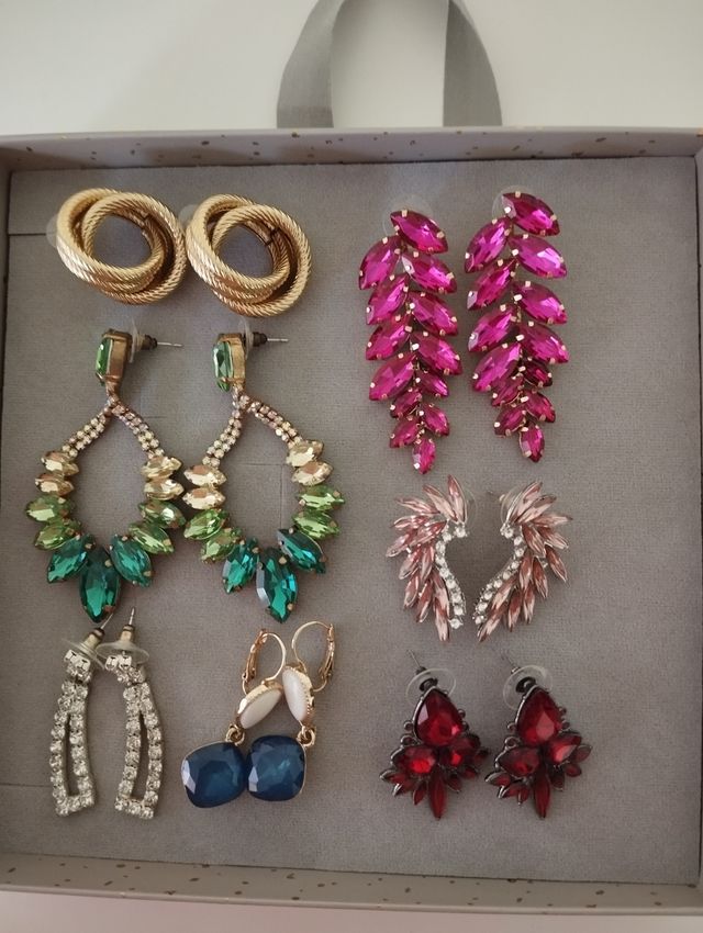 Colección pendientes para bodas o actos