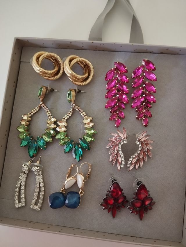 Colección pendientes para bodas o actos