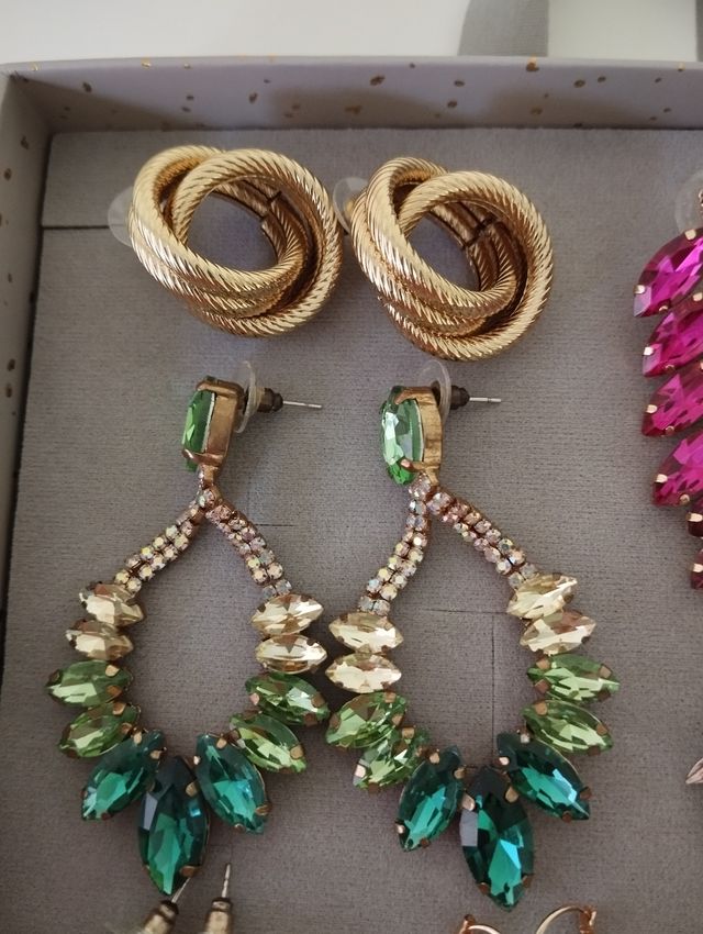 Colección pendientes para bodas o actos