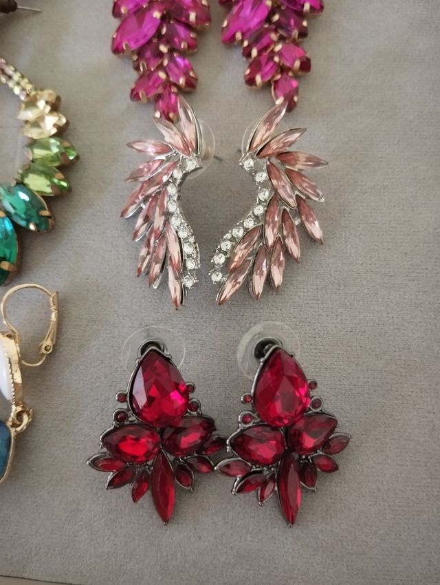 Colección pendientes para bodas o actos