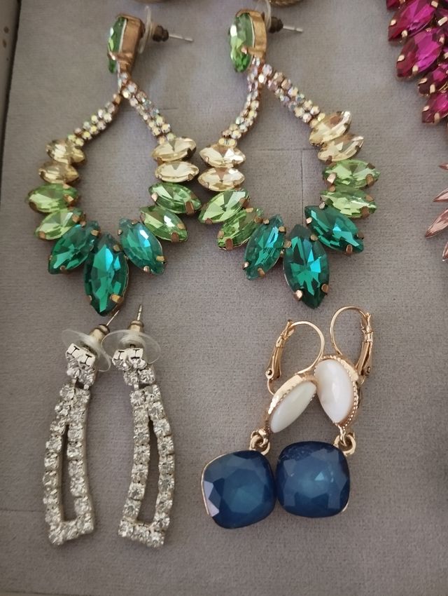 Colección pendientes para bodas o actos