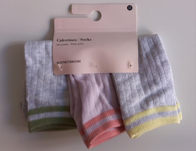 Calcetines tobilleros pack 3