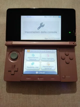 Nintendo 3DS rosa