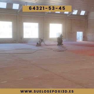 SUELOS RESINA EPOXI- NAVES ALMACENES INDUSTRIALES
