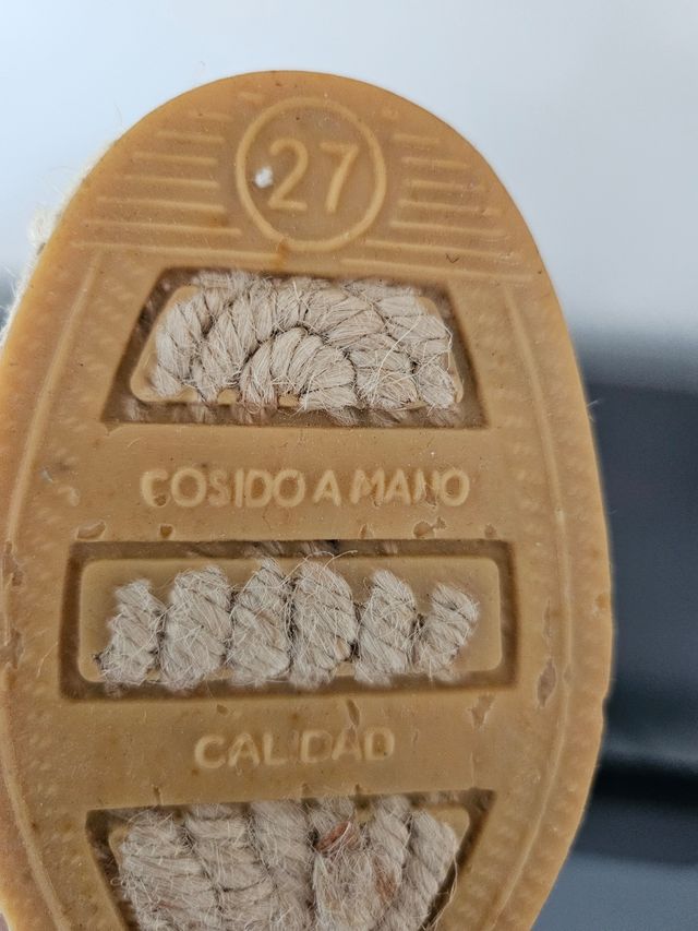 Alpargatas t,26. nuevas