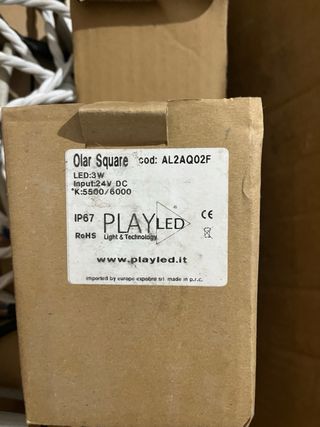 Faretti per pavimento led