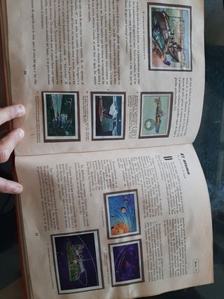 Álbum cromos las maravillas del universo