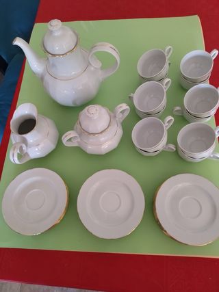 Juego completo de café Santa Clara