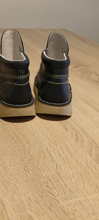 Botines de piel 
