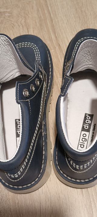 Botines de piel 