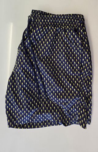 Costume uomo Calzedonia blu e giallo con gelati