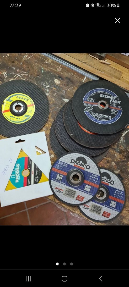 Discos de corte para radial